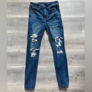 American Eagle Next Level Stretch HI-Rise Jegging Women's 2 Regular